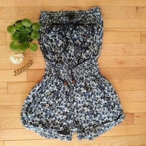 French Connection Blue Romper